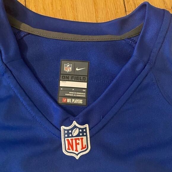 NIKE NFL GIANTS WOMENS “CRUZ” JERSEY SIZE S WORN ONCE! - Picture 3 of 5